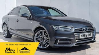 Audi A4 3.0 TDI V6 S line Tiptronic quattro Euro 6 (s/s) 4dr