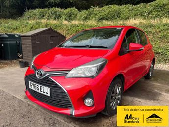 Toyota Yaris 1.33 Dual VVT-i Icon Hatchback 5dr Petrol Manual Euro 6 (99 ps)