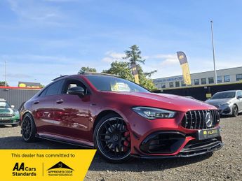 Mercedes CLA 2.0 CLA45 AMG S Plus Coupe 4dr Petrol 8G-DCT 4MATIC+ Euro 6 (s/s