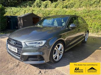 Audi A3 1.4 TFSI CoD S line Sportback 5dr Petrol S Tronic Euro 6 (s/s) (