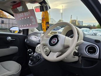 Fiat 500 1.2 Lounge Hatchback 3dr Petrol Manual Euro 5 (s/s) (69 bhp)
