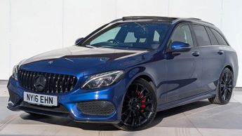 Mercedes-Benz C Class 2.0 C200 AMG Line (Premium Plus) 7G-Tronic+ Euro 6 (s/s) 5dr