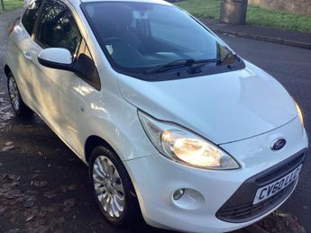 Ford Ka 1.2L ZETEC Hatchback 3dr Petrol Manual Euro 5 (68 bhp)