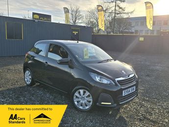 Peugeot 108 1.0L ACTIVE Hatchback 5dr Petrol Manual Euro 5 (68 bhp)