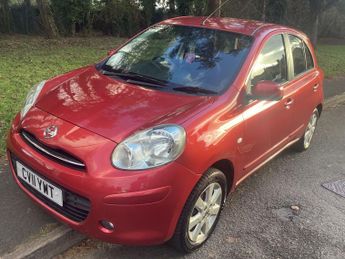 Nissan Micra 1.2L ACENTA Hatchback 5dr Petrol Manual Euro 5 (79 bhp)