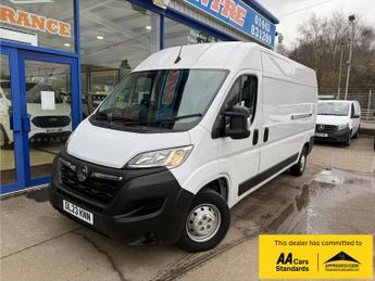 Vauxhall Movano 2.2 CDTi 3500 BiTurbo Prime Panel Van 5dr Diesel Manual FWD L3 H