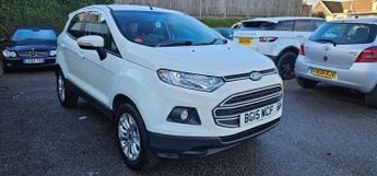 Ford EcoSport 1.0T EcoBoost Zetec SUV 5dr Petrol Manual 2WD Euro 6 (s/s) (125 