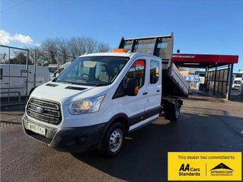 Ford Transit 2.2 TDCi Double Cab Tipper 350 Diesel Manual FWD Euro 5 