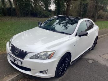 Lexus IS 2.5L 250 F SPORT Saloon 4dr Petrol Automatic Euro 5 (204 bhp)