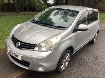 Nissan Note 1.4L N-TEC MPV 5dr Petrol Manual Euro 5 (87 bhp)