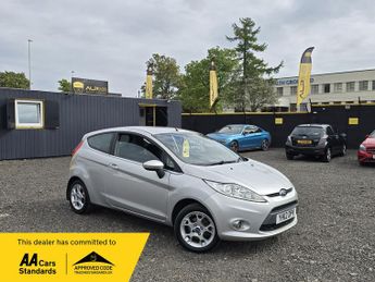 Ford Fiesta 1.2L Zetec Hatchback 3dr Petrol Manual Euro 5 (81 bhp)