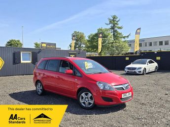 Vauxhall Zafira 1.6L Exclusive MPV 5dr Petrol Manual Euro 5 (113 bhp)