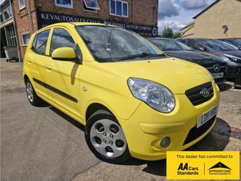 Kia Picanto 1.1L 2 Auto Hatchback 5dr Petrol Automatic Euro 5 (64 bhp)