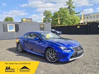 Lexus RC 2.0L 200t F Sport Auto Coupe 2dr Petrol Automatic Euro 6 (241 bh