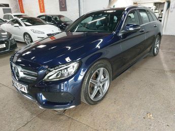 Mercedes-Benz C Class 2.1 C220d AMG Line (Premium) 7G-Tronic+ Euro 6 (s/s) 5dr