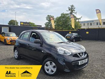Nissan Micra 1.2L Visia Hatchback 5dr Petrol Manual Euro 6 (79 bhp)