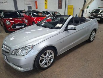 Mercedes E Class 1.8 E200 CGI BlueEfficiency SE Cabriolet Tiptronic Euro 5 (s/s) 