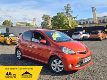 Toyota AYGO 1.0L VVT-i Fire Hatchback 5dr Petrol Manual Euro 5 (67 bhp)