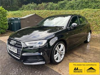 Audi A3 1.4 TFSI CoD S line Sportback 5dr Petrol Manual Euro 6 (s/s) (15