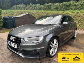 Audi A3 1.4 TFSI S line Sportback 5dr Petrol Manual Euro 6 (s/s) (125 ps