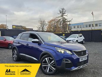 Peugeot 3008 2.0L GT Blue HDi S/S Auto SUV 5dr Diesel Automatic Euro 6 (180 b
