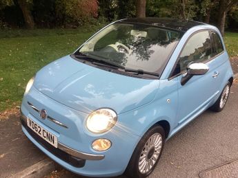 Fiat 500 1.2L Lounge RHD Hatchback 3dr Petrol Manual Euro 5 (69 bhp)