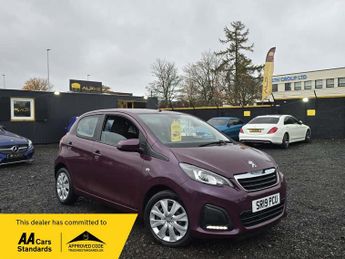Peugeot 108 1.0L Active Hatchback 5dr Petrol Manual Euro 6 (71 bhp)
