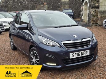 Peugeot 108 1.0L Active Hatchback 5dr Petrol Manual Euro 6 (68 bhp)