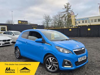 Peugeot 108 1.2L Allure Hatchback 3dr Petrol Manual Euro 6 (82 bhp)
