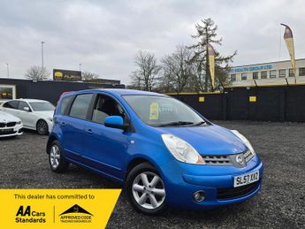 Nissan Note 1.4L Acenta MPV 5dr Petrol Manual Euro 4 (87 bhp)