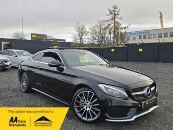 Mercedes C Class 2.0L C 300 AMG Line Premium+ Auto Coupe 2dr Petrol Automatic Eur