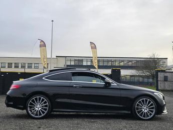 Mercedes-Benz C-Class 2.0L C 300 AMG Line Premium+ Auto Coupe 2dr Petrol Automatic Eur