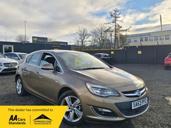 Vauxhall Astra 1.4L SRI Hatchback 5dr Petrol Manual Euro 5 (98 bhp)