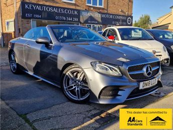 Mercedes E Class 2.0 E220d AMG Line Cabriolet 2dr Diesel G-Tronic+ Euro 6 (s/s) (