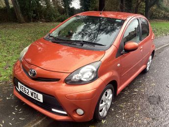Toyota AYGO 1.0L VVT-i Fire AC Hatchback 5dr Petrol Manual Euro 5 (67 bhp)