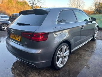 Audi A3 2.0 TDI S line Hatchback 3dr Diesel S Tronic quattro Euro 6 (s/s