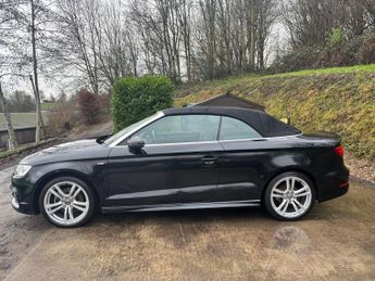 Audi A3 Cabriolet 1.8 TFSI S line Convertible 2dr Petrol S Tronic Euro 6 (s/s) (18