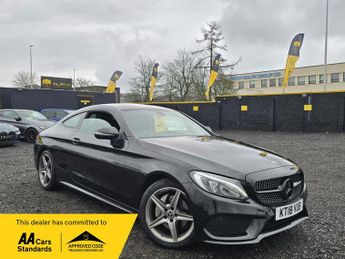 Mercedes C Class 2.1 C220d AMG Line Coupe 2dr Diesel G-Tronic+ Euro 6 (s/s) (170 