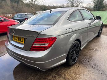 Mercedes-Benz C Class 1.6 C180 BlueEfficiency AMG Sport Plus Coupe 2dr Petrol G-Tronic