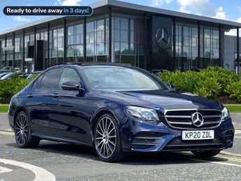 Mercedes E Class E220d AMG Line Night Edition Prem + 4dr 9G-Tronic