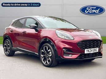 Ford Puma 1.0 EcoBoost Hybrid mHEV Vivid Ruby Edition 5dr