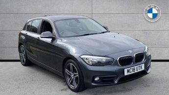 BMW 118 118i [1.5] Sport 5dr [Nav/Servotronic]