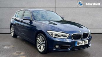 BMW 118 118d Sport 5dr [Nav/Servotronic] Step Auto