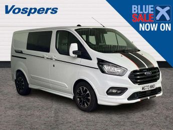 Ford Transit 2.0 EcoBlue 170ps Low Roof D/Cab Sport Van Auto