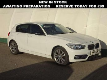 BMW 118 118i [1.5] Sport 5dr [Nav/Servotronic] Step Auto