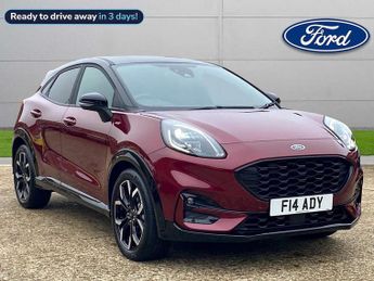 Ford Puma 1.0 EcoBoost Hybrid mHEV Vivid Ruby Edition 5dr