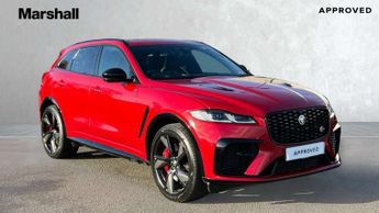 Jaguar F-Pace 5.0 V8 550 SVR 5dr Auto AWD [Panoramic roof]