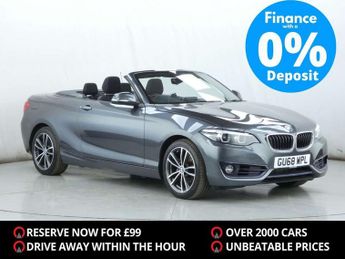 BMW 218 218i Sport 2dr [Nav] Step Auto