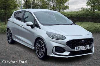 Ford Fiesta 1.0 EcoBoost Hybrid mHEV 125 ST-Line X Ed 5dr Auto