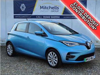 Renault Zoe 80kW Iconic R110 50kWh Rapid Charge 5dr Auto